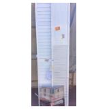 Veranda Louver Panel Bi-fold Doors - White, 24'