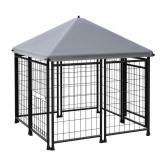 Activity Shed Gazebo, Grey - For Pets