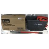 O-cedar Easywring Microfiber Spin Mop & Bucket