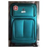 Swissgear Suitcase - Teal, Rolling Luggage