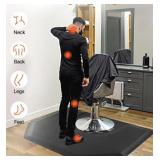 Salon Mat For Hair Stylist, 4 X 5 Ft Hexagon