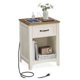 Vasagle Nightstand, Let859k41s