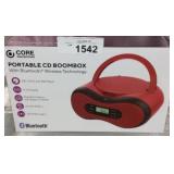 Core Innovations Portable Cd Boombox - Bluetooth