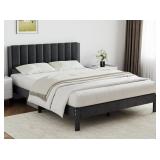 Novilla Queen Bed Frame With Piano Keys Queen
