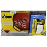 Lodge Cast Iron Dutch Oven, Towle Flatware