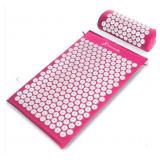 Prosourcefit Acupressure Mat & Pillow Set - Pink
