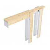 32x80in Pocket Door Frame Hardware