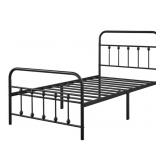 Yaheetech 611253 Black Twin Bed Frame - 1 Set,