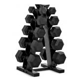 Cap Dumbell Rack Rk-12bis-bl - Black