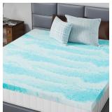 Mattress Topper Tp-hm-2k - Made In Vietnam, Blue