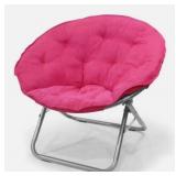 Pink Saucer Chair