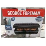 George Foreman Grill - Space-saving Design