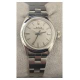 Ladies Oyster Perpetual Rolex Watch 6618 Stainless