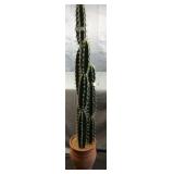 Artificial Potted Cactus