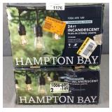 2x 24ft Plug In String Lights