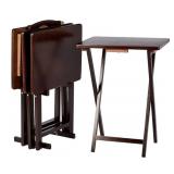 Classic Tv Dinner Espresso 4 Tables
