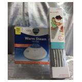 Vicks Warm Steam Vaporizer, Munchkin Soft Spot