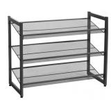 Songmics 3 Tier Metal Shoe Rack,