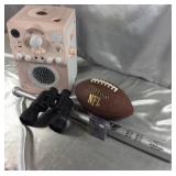 Binoculars, Football & More