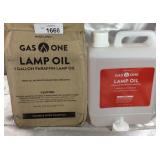 Gas One Lamp Oil