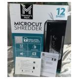 Microcut Shredder 12 Sheet