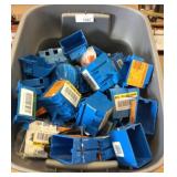 Assorted Pvc Blue Junction Boxes