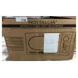 Nostalgia Retro 0.7 Cubic Foot Microwave