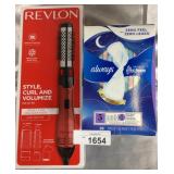 Revlon Style Curl & Volumize & Always 30 Pads