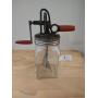 2qt. Glass Butter Churn