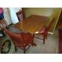 Small Kitchen Table w/ (3) Chairs