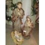 Resin Mary, Joseph, Baby Jesus, Nativity Decor