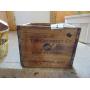 Tip Top Creamery Co. Dairy Products Wooden Crate -