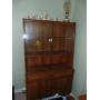 Mid-Century Glass Door China Cabinet