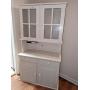 Hutch w/ Attached Kitchen CD/Clock Radio