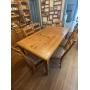 Pine Table 72x42" w/ (6) Matching Chairs