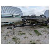 1977 Procraft Bass Boat & 1981 Starcraft Trailer