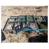 3 Point Hitch Round Tooth Harrow (Blue)