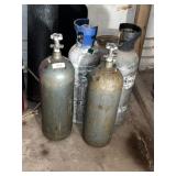 (5) CO2 Canisters + Ansul Tank