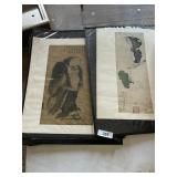 Several Asian Wall Prints