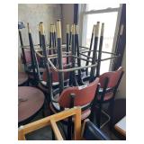 (12) Vintage Bar Stools