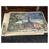 Vintage Laminated Placemats