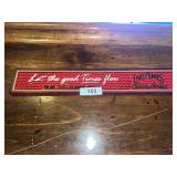 Early Times Bar Mat