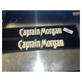 (2) Captain Morgan Bar Mats