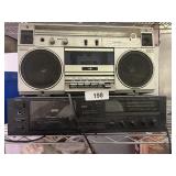 Yamaha Cassette Deck, Radio