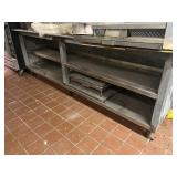 8 ft long Stainless Steel Kitchen Prep Table
