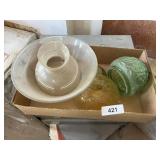 Colored & Clear Vintage Glassware