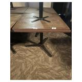 (2) 36" Square Restaurant Tables