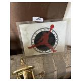 Air Jordan Flight Club Glass Advertising Sign