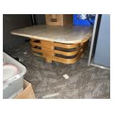 Bamboo Base Coffee Table