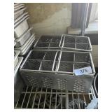 Stainless Steel Silverware Caddies